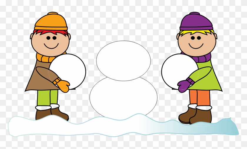 Build A Snowman Clipart #1322829
