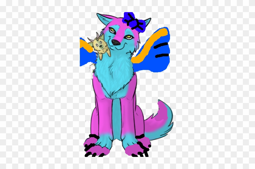 Solargem Wolf V2 By Solargem10 - Cartoon #1322965