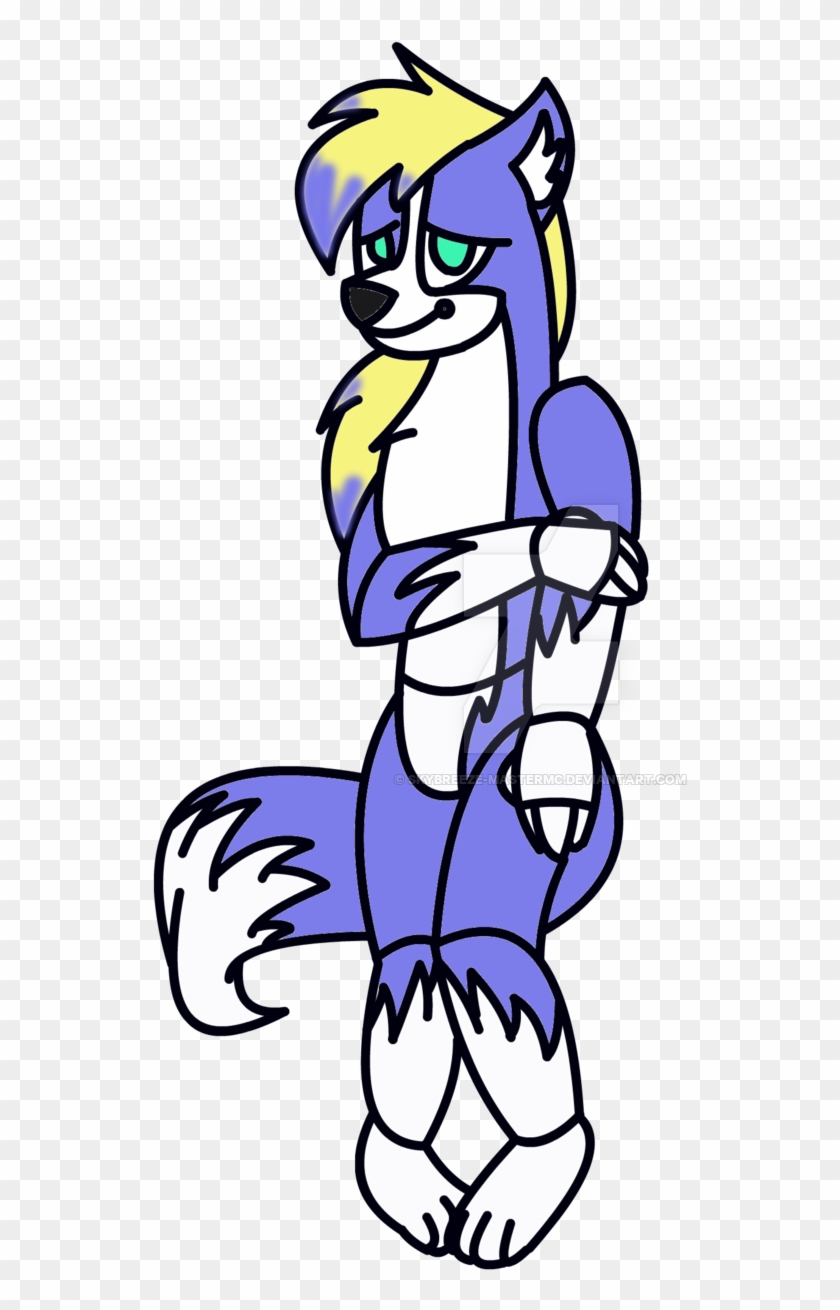 Skyla The Wolf By Skybreeze-mastermc - Cartoon #1322970