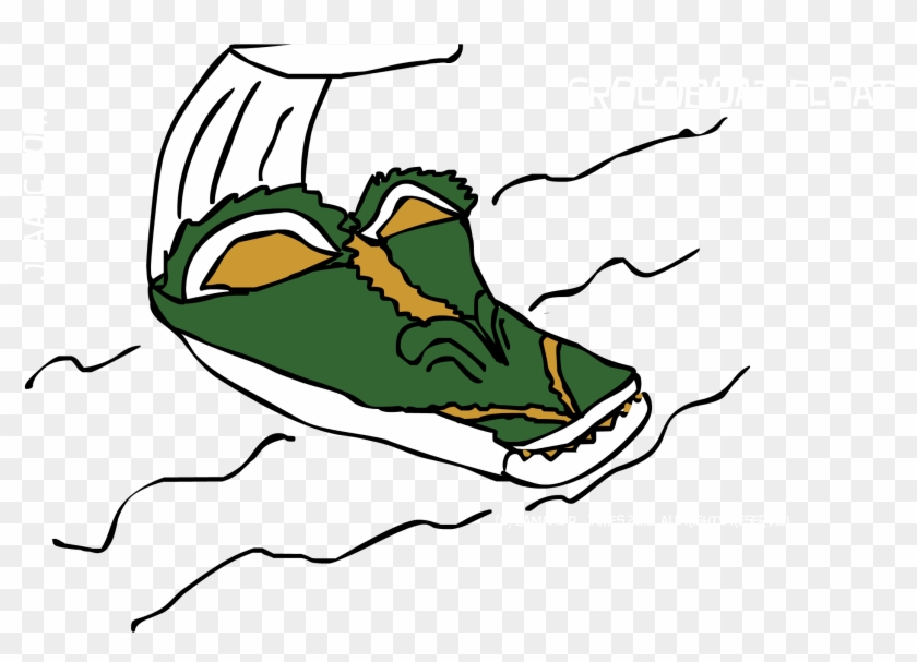 Crocoboatfloat Concept Art By Cartoonist Jamaal R - Crocoboatfloat Concept Art By Cartoonist Jamaal R #1323049