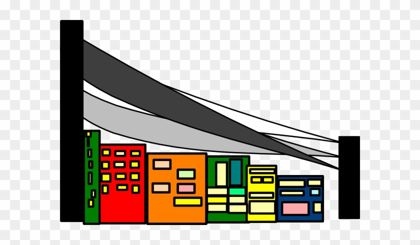 How To Set Use City Bridge Svg Vector - Graphic Design #1323080