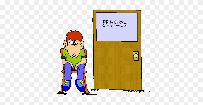 If I Acted Up, Got Out Of Line Or Misbehaved In Any - Getting Sent To The Principal's Office #1323216