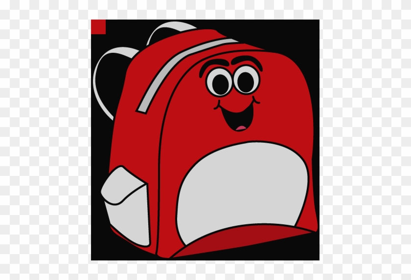   Red Backpack Clipart #1324176
