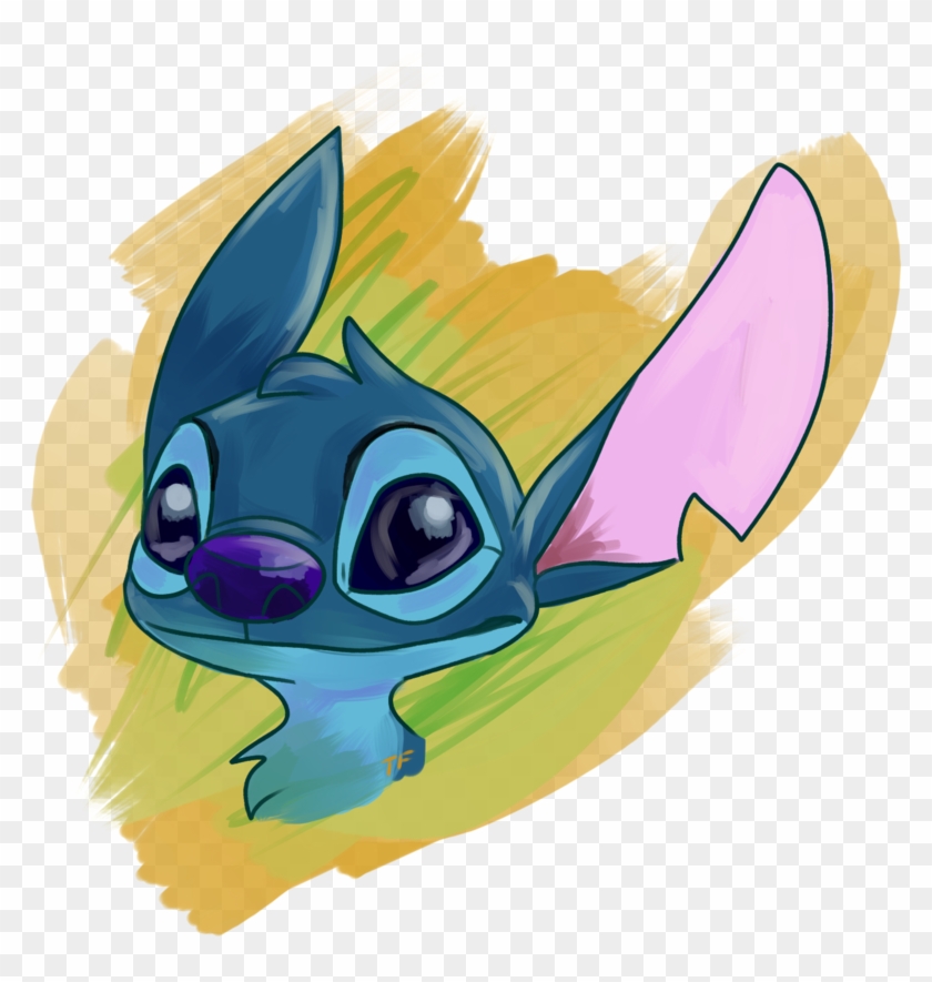 Stitch Brush Test By Rebelsquishy - Cartoon #1324311