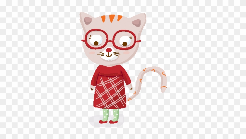 Popup Cat Glasses - Cartoon #1324535