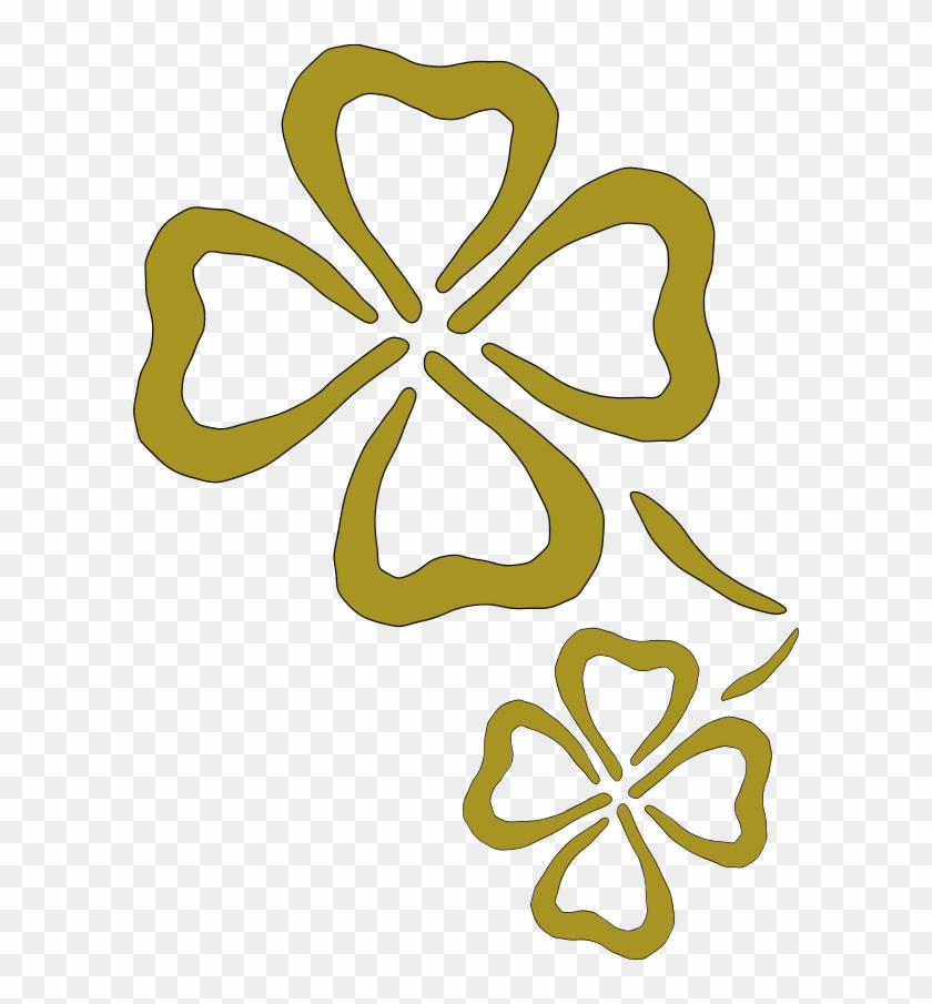 Vector Clip Art - Clip Art Shamrocks #1324640