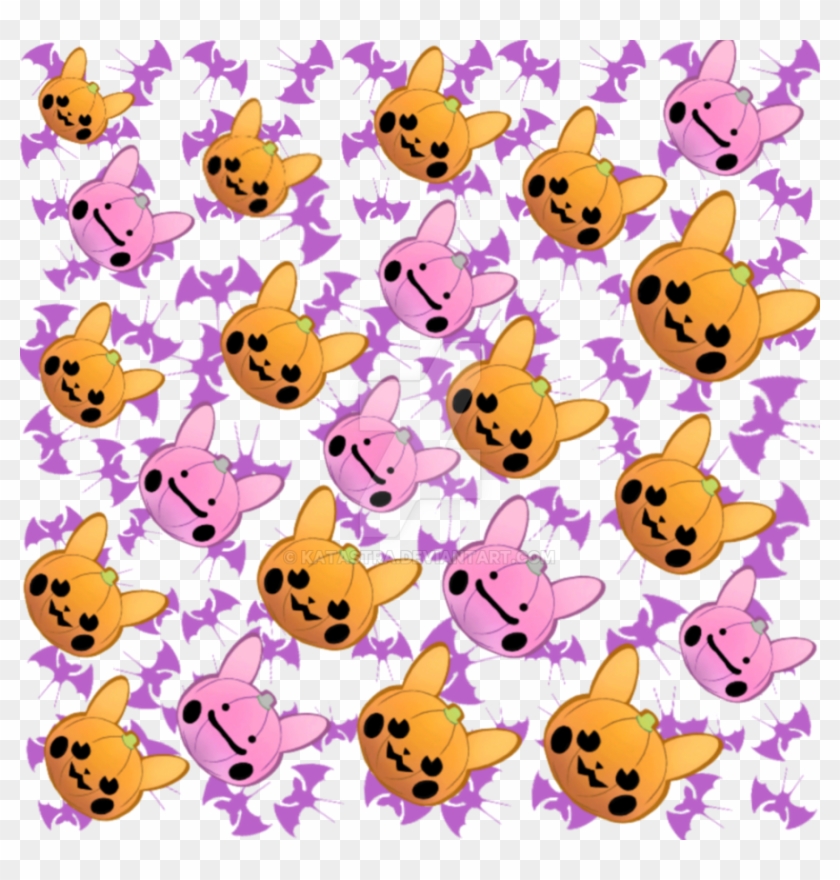Pika Ditto Pumpkin Pattern By Katastra - Cartoon #1324961
