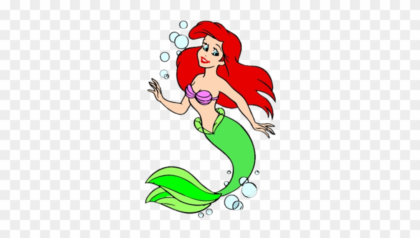 Mermaid Clipart Kids Free Images - Little Mermaid Clip Art Free #1325474