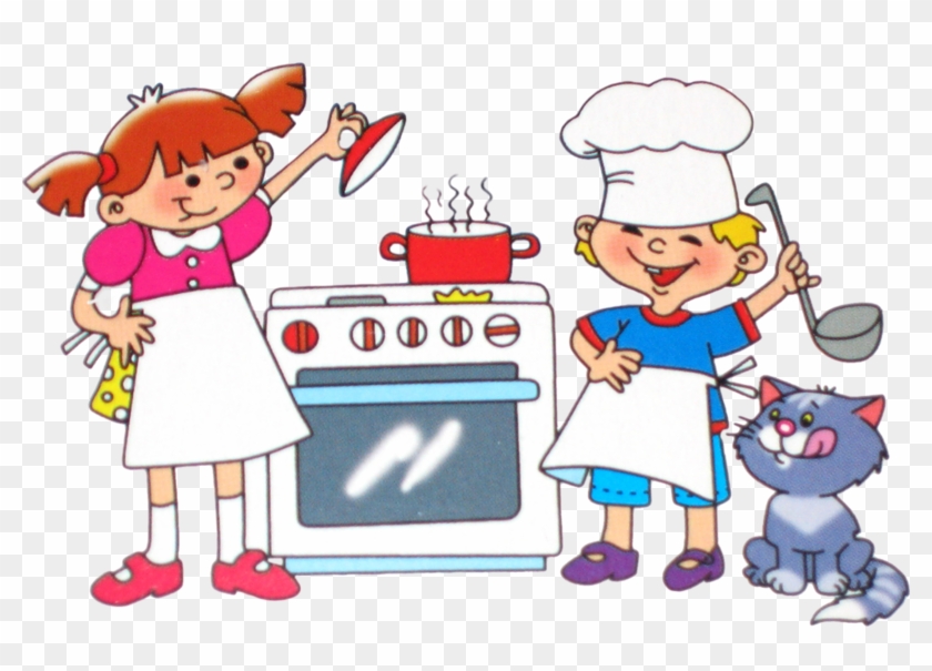 Child Cooking Clip Art - Cartoon #1325561