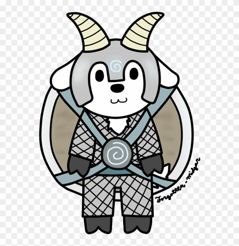 The Goat Hero/guard By Forgotten-midgar - Cartoon #1325632