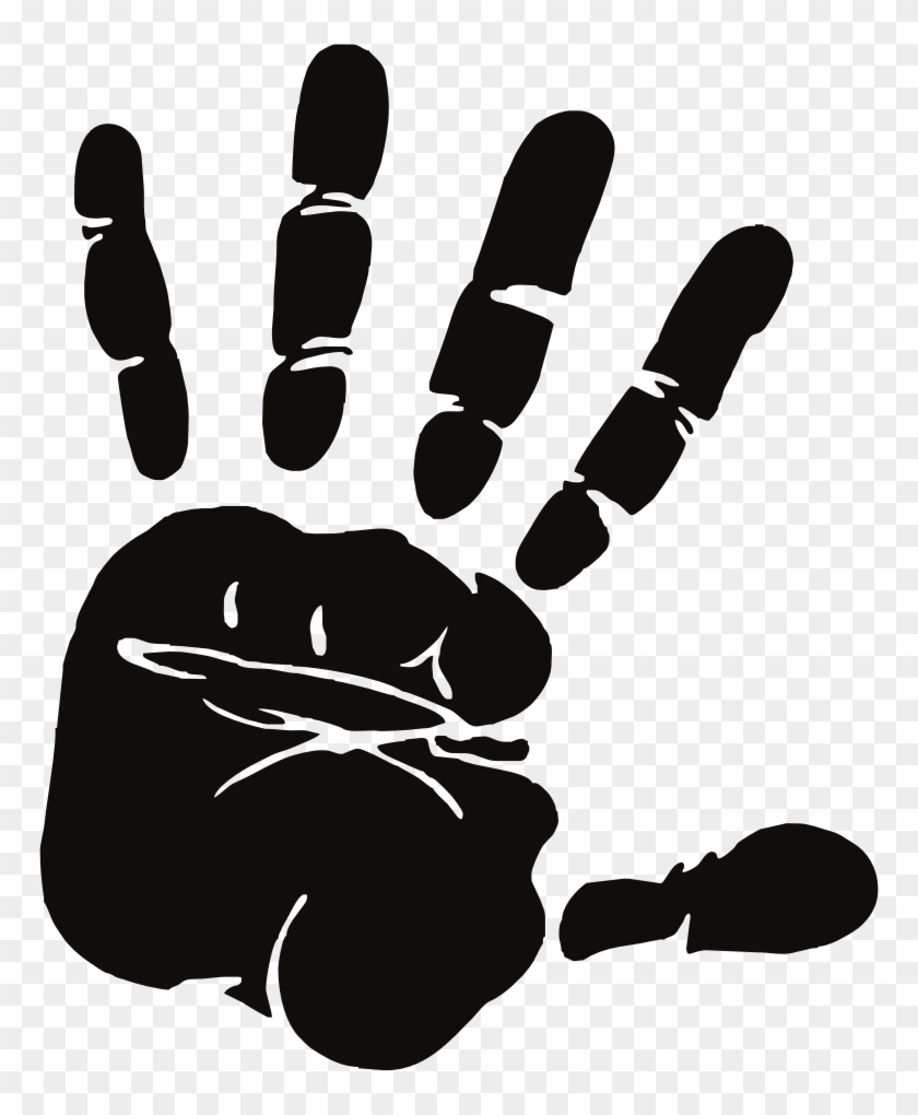 Clipart - Handprint Clipart #1325730