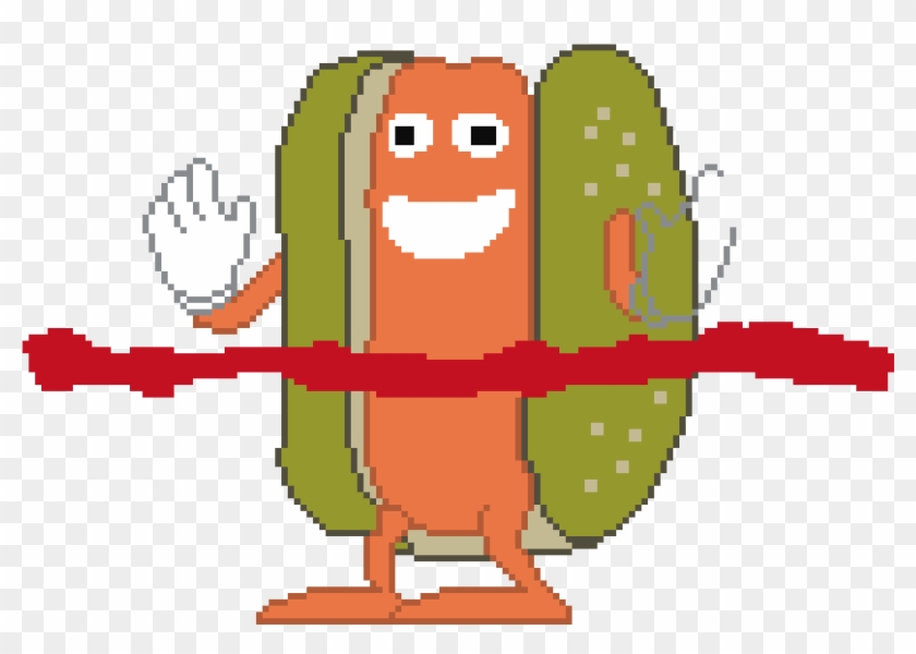 Hot Dog - Cartoon #1326372