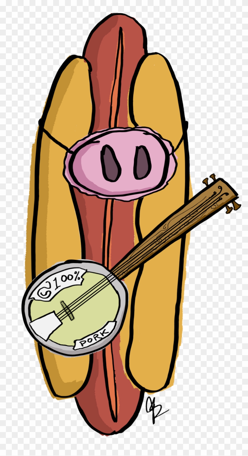 Hot Dog - Cartoon #1326379