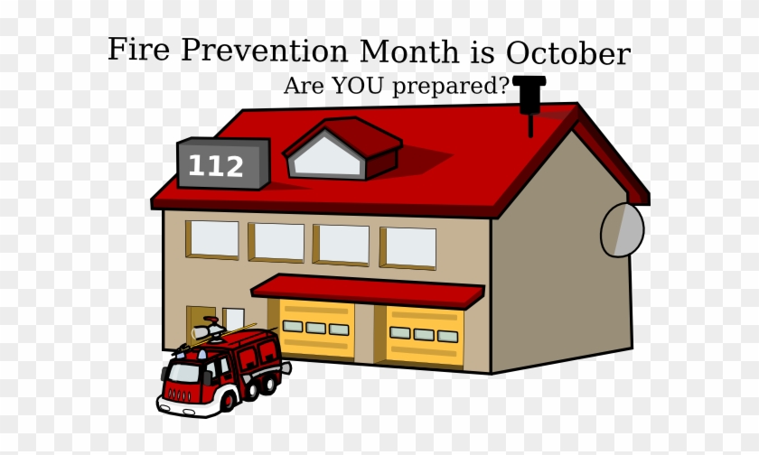 Fire Station Clip Art At Clker Com Vector Clip Art - Fire Station Clip Art #1327076