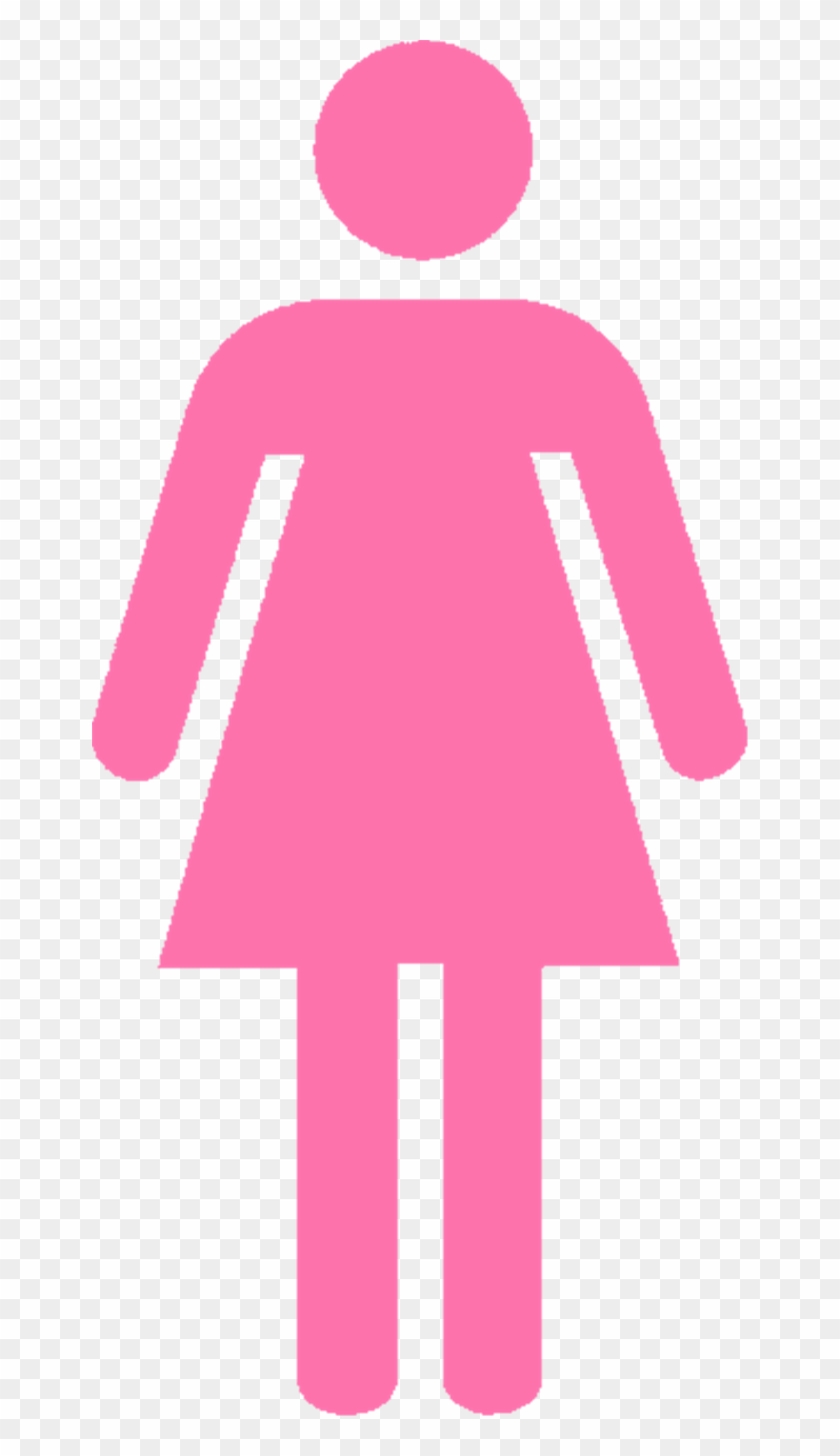 Excellent Ideas Female Bathroom Sign 7 Ladies Restroom - Girl Bathroom Sign Transparent #1327901