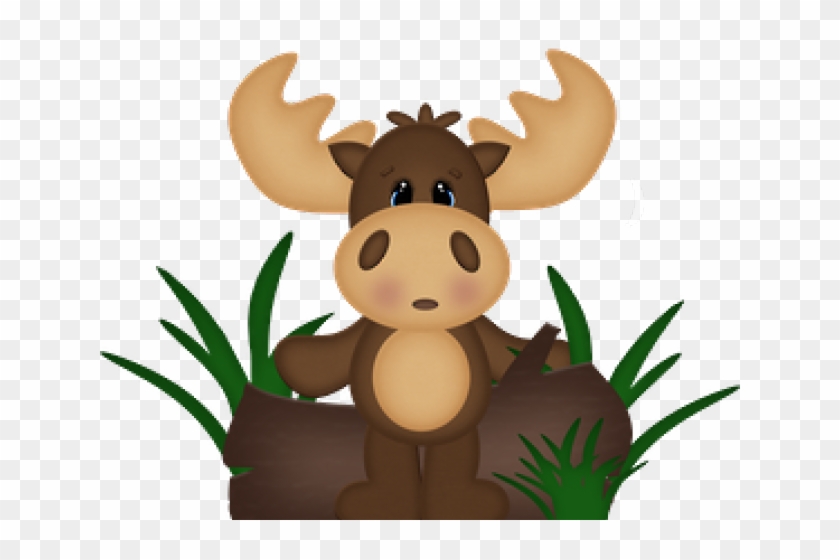 Cartoon Moose Clipart - Out Door Camping Clip Art #1327913
