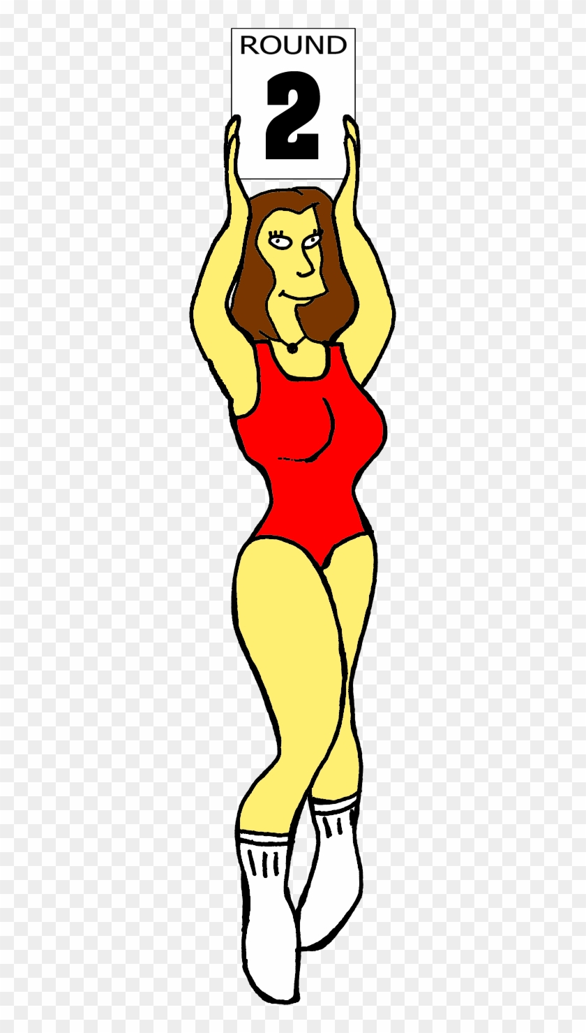 Ring Card Girl By Boxeogirls - Ring Card Girl By Boxeogirls #1327997