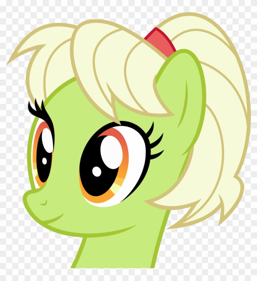 Mlp Fim Younger Granny Smith Vector By Luckreza8 - Cartoon #1328382