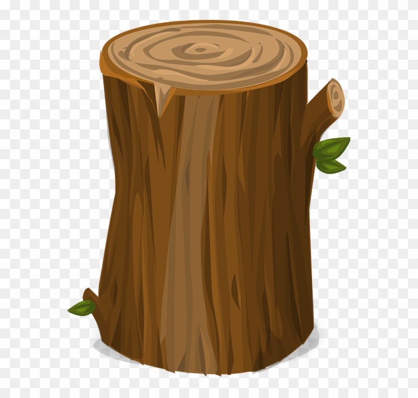 Stump Clipart Tree Cut - Tree Stump Transparent Background #1328447