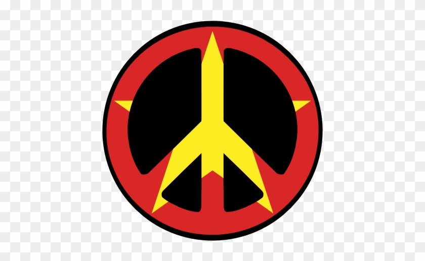 Vietnam War Peace Symbols Clipart - Symbol #1328458