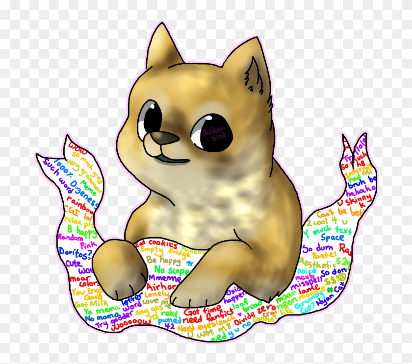 Basically Much Memes Doge By Rubberbird - Cartoon #1329436