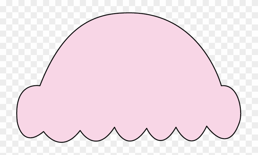 Pink Ice Cream Scoop - Circle #1329437