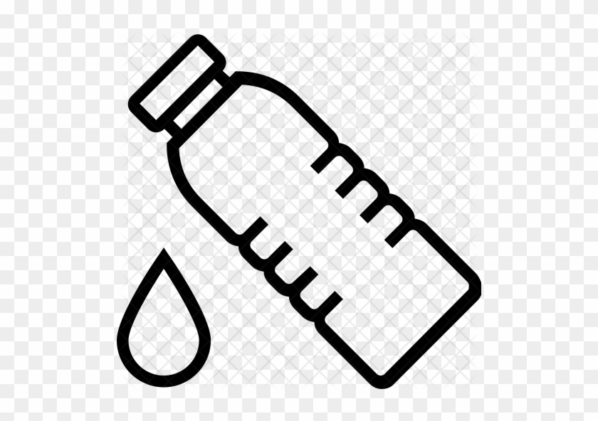 Water Bottle Icon - Water Bottle #1329456