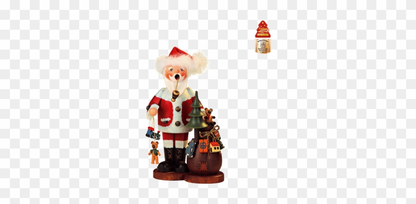 Santa With Bag, Incense Smoker - Cartoon #1329487