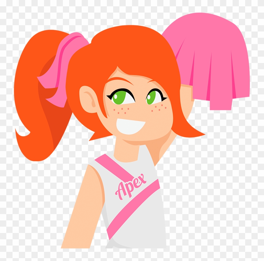 Cheerleading Party - Cartoon #1329679