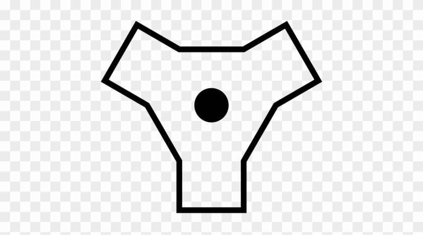 This Symbol Denotes A Tacan Installation On An Aeronautical - Tacan Symbol #1330233