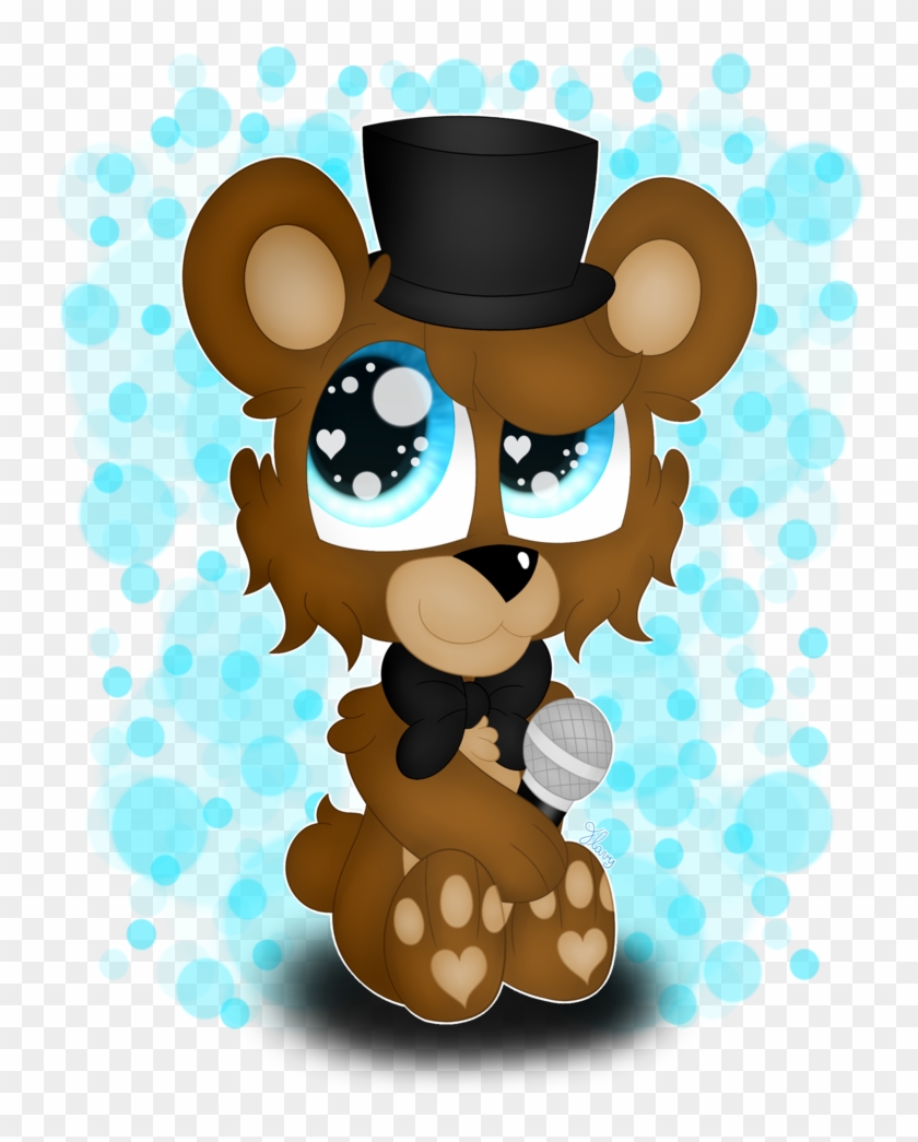 Kawaii Freddy Bear By Thetigressflavy - Digital Art #1330976