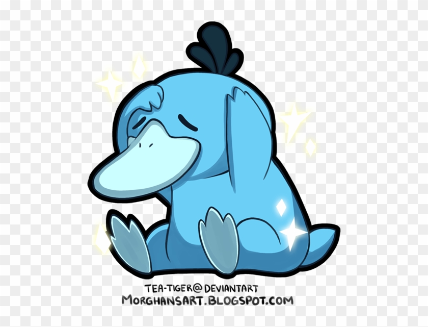Shiny Psyduck By Tea-tiger - Shiny Psyduck Png #1331341