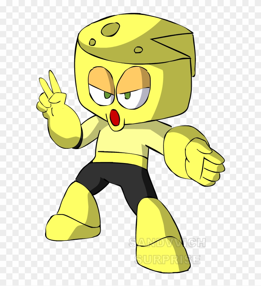 Cheese Clipart Cheese Man - Cheese Man Cartoon #1331395
