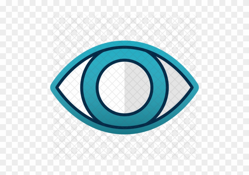 Eye Icon - Circle #1331456