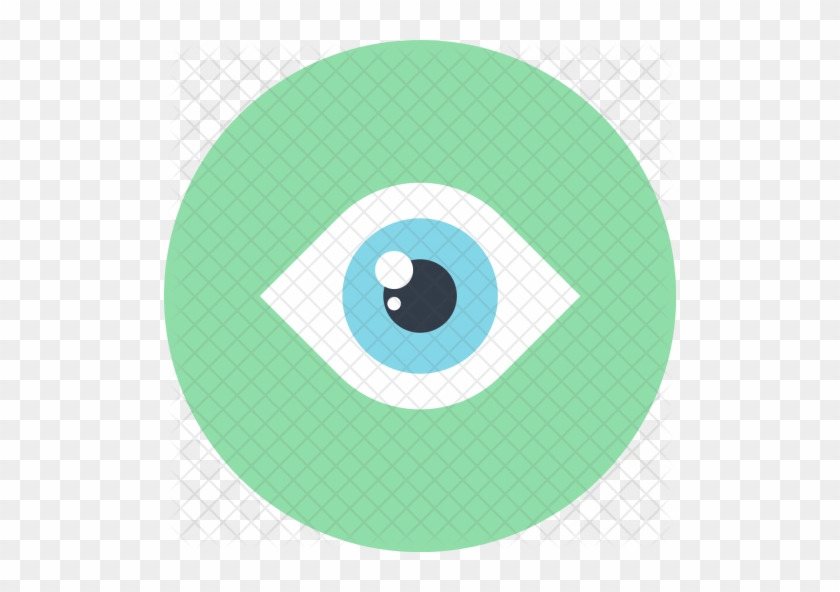Eye Icon - Circle #1331468