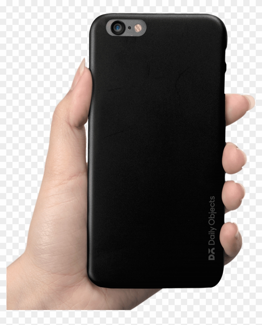 Dailyobjects Air Thin Black Case For Iphone 6s - Mobile Phone Case #1331704