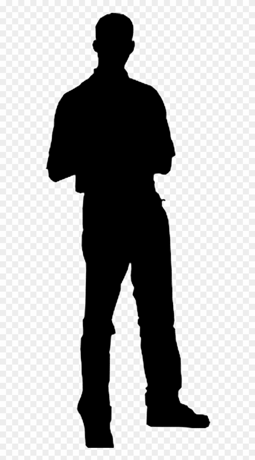 Man Silhouettes Clip Art - Silhouette #1331756