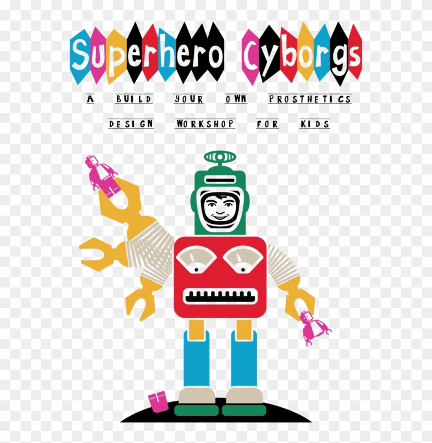 3dp Superherocyborgs Logo - Superhero #1332061