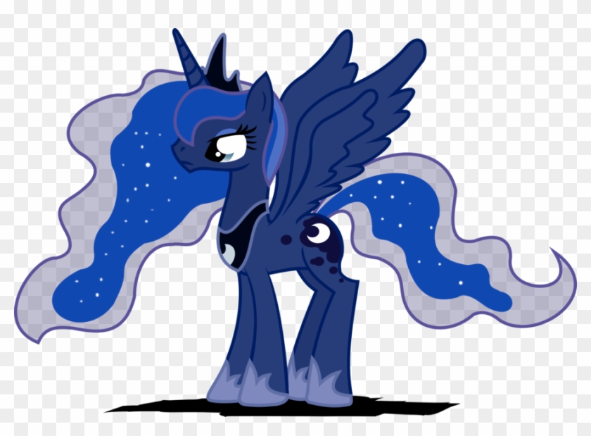 Princess Luna Practice Vector By Archonitianicsmasher - Mlp Princess Luna Confused #1332089