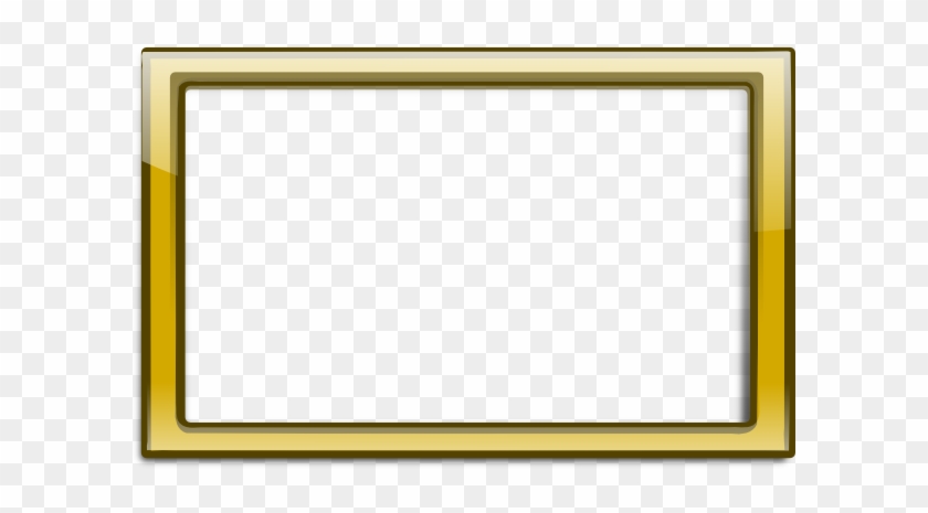 Yellow Frame Clip Art At Clker Com Vector Online Royalty - Kid Frame Png #1332174