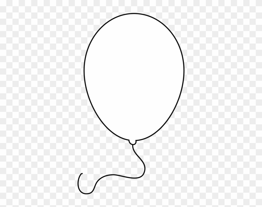 Balloons Clipart Black And White - Circle #1332558