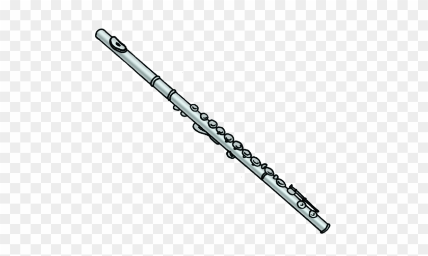 Classy How To Draw A Flute Drawn Musical Instrument - Figaro Chain #1333137