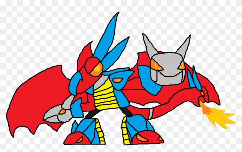 Orochi Drazor Vector By Darktidalwave - Cartoon #1333441