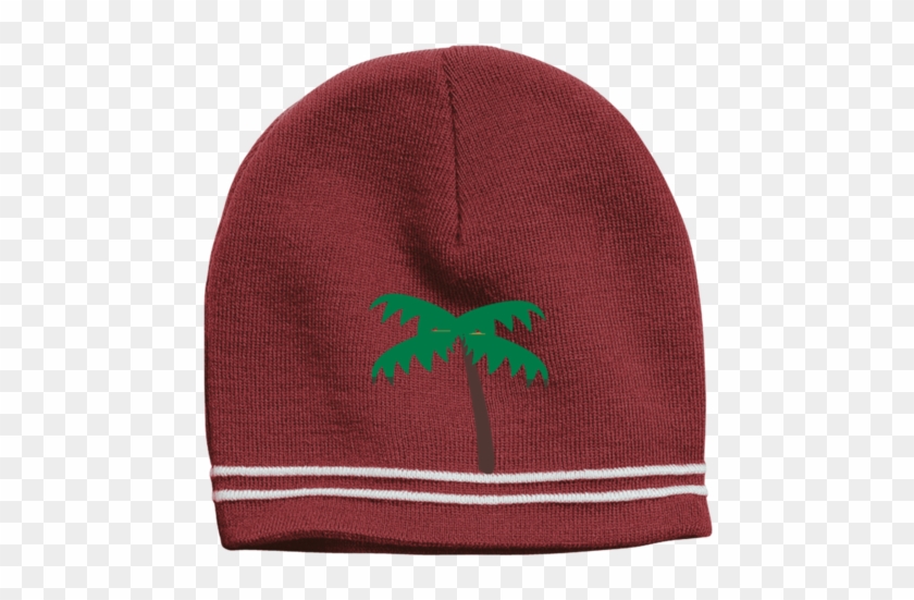 Palm Tree Emoji Stc20 Sport-tek Colorblock Beanie - Dodge Demon 2 Stc20 Sport-tek Colorblock Beanie #1333513