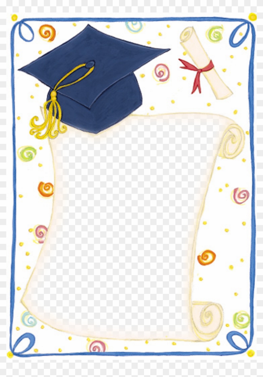 Border Design - Plantillas Invitaciones Graduacion Primaria #1333694