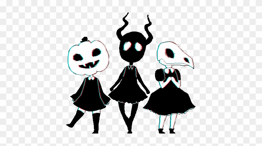 Horror Clipart Tumblr Transparent - Cute And Creepy Gif #1333747