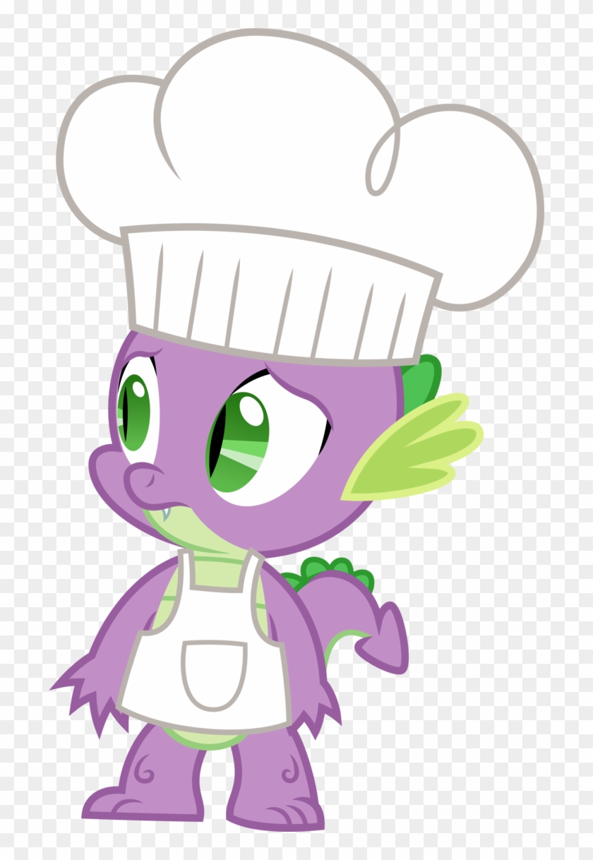 Spike As A Chef By Chrzanek97 - Cartoon #1333760