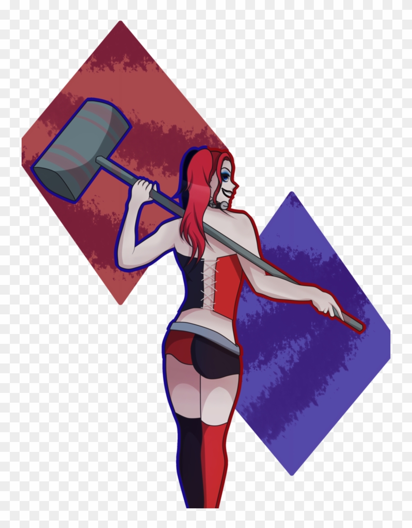 Harley Quinn By Cryinglilbitcharmin - Illustration #1334130