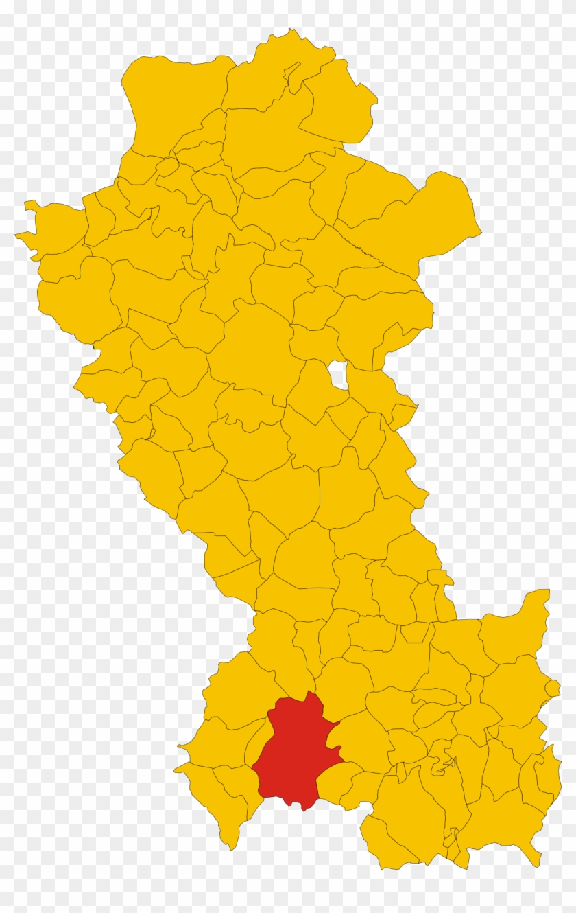 Cartina Palazzo San Gervasio #1334147