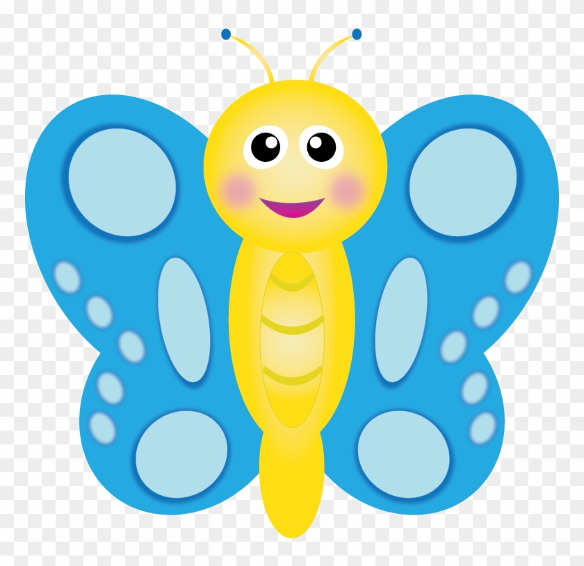 Blue Butterfly $0 - Cartoon #1334371